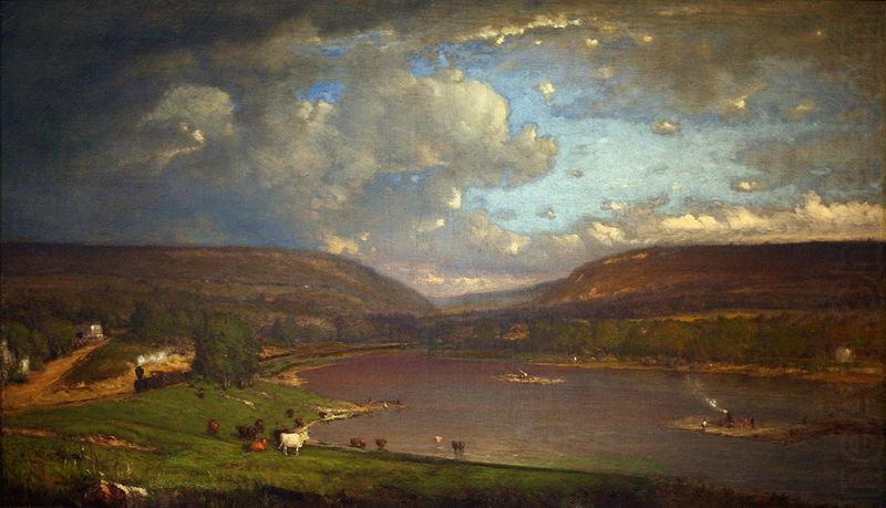 On the Delaware River, George Inness